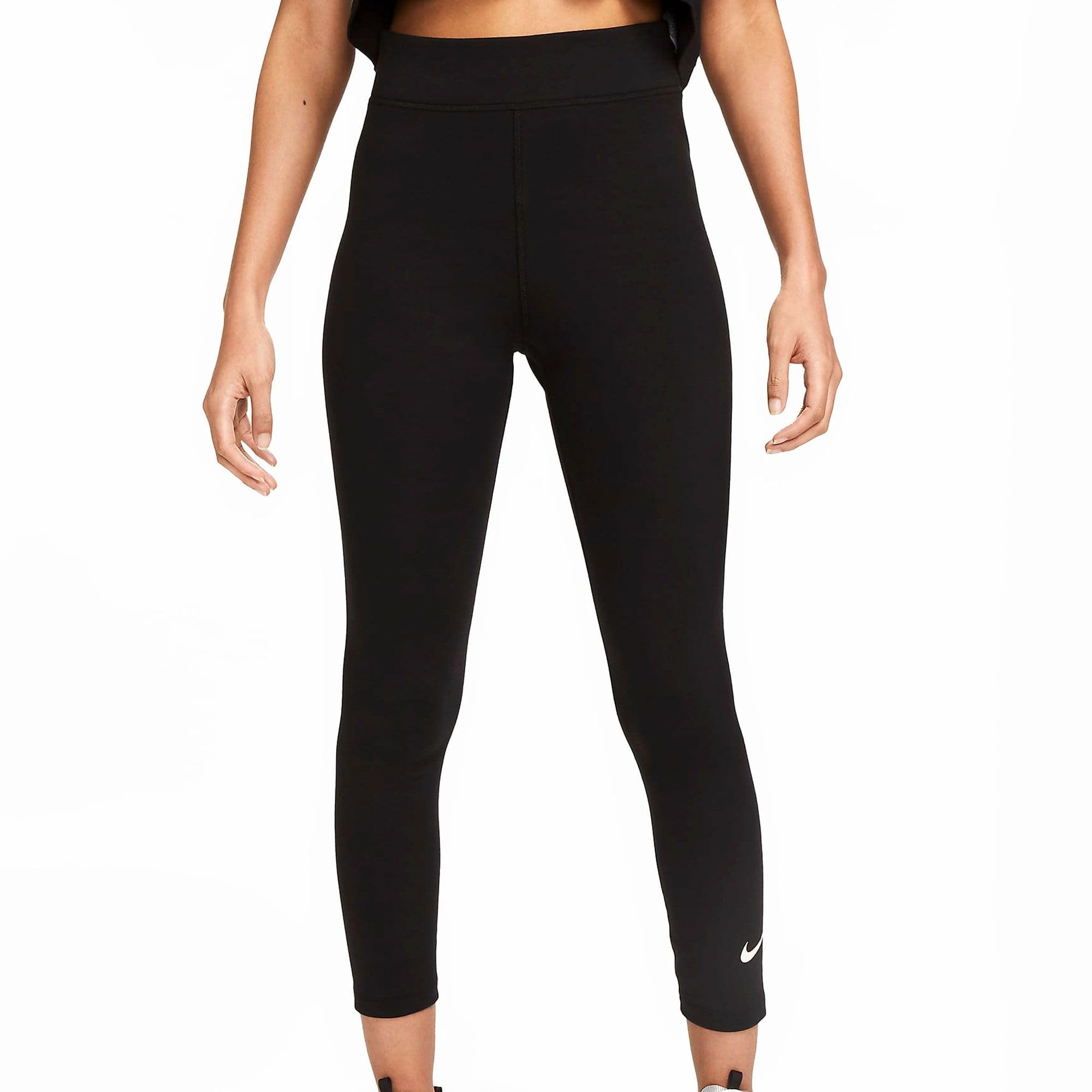 Nike Women's Sportswear Classic High-Waisted 7/8 Leggings, Black/Sail