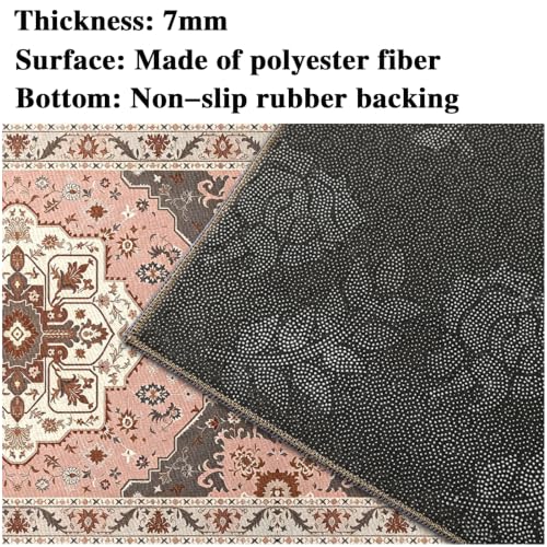 Alfombra corredor cocina pasillo transitable y lavable de 80 x 120 cm 5