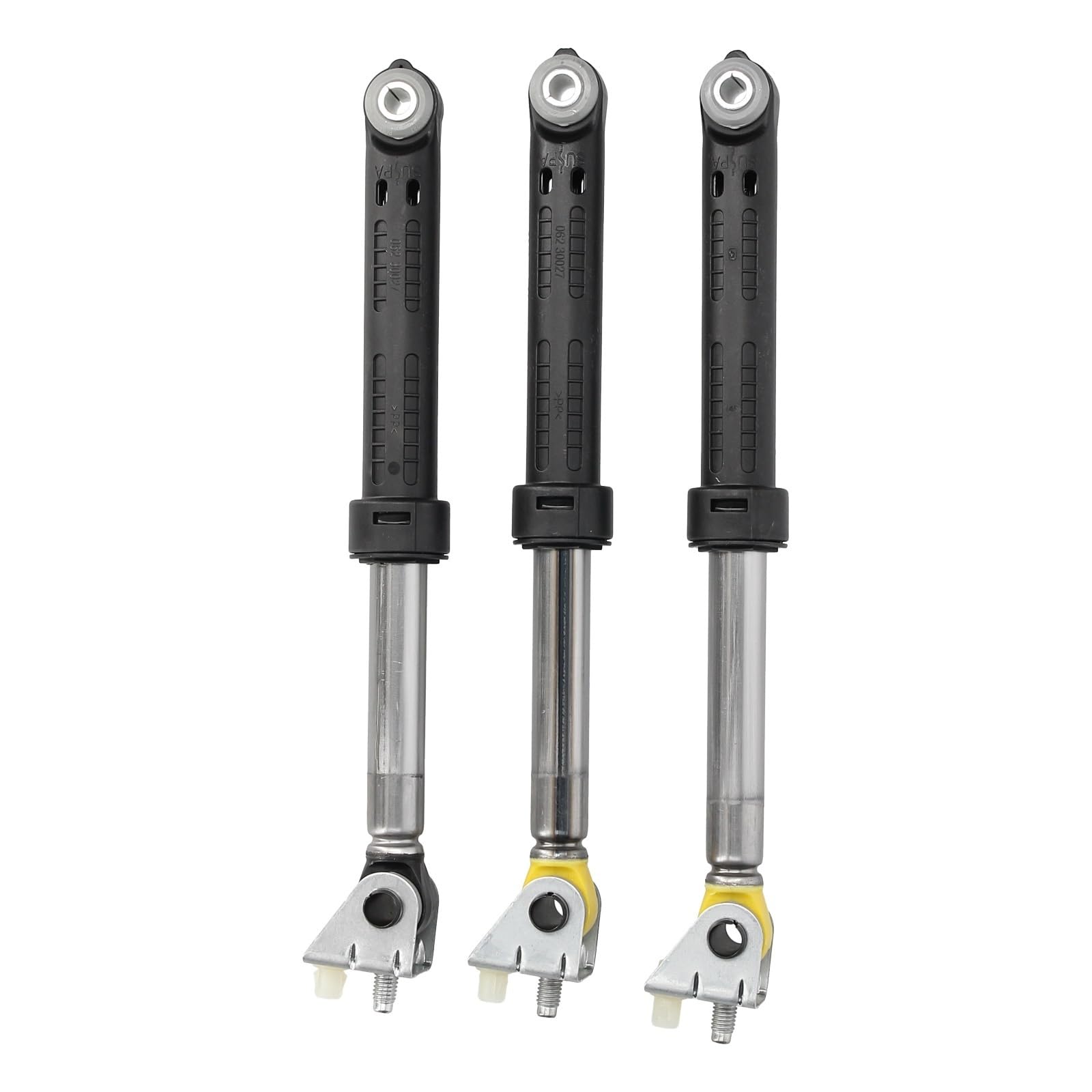 LUTH Premium Profi Parts Stoßdämpfer Set 120N (3 Stück) kompatibel mit Miele 09850882 09850881 09850880 09812250 SUSPA 11963320 Waschmaschine Bottichdämpfer Trommeldämpfer Reibungsdämpfer