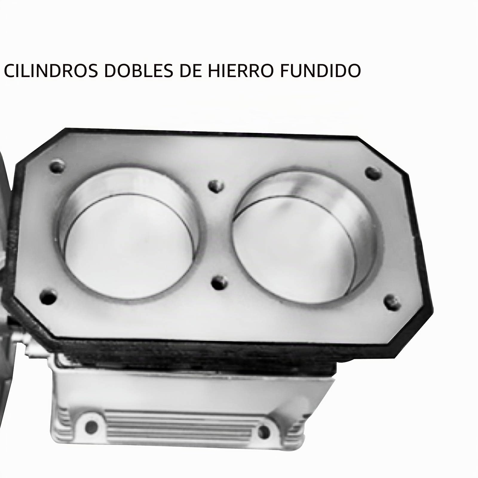 Compresor Compactadoras Agregado 2,2kW-3kW Cabezal de la Bomba del Compresor de Aire 1300rpm Cabezal de Compresor de Aire de Material de Aluminio para Industrias Químicas Electrónicas Textiles