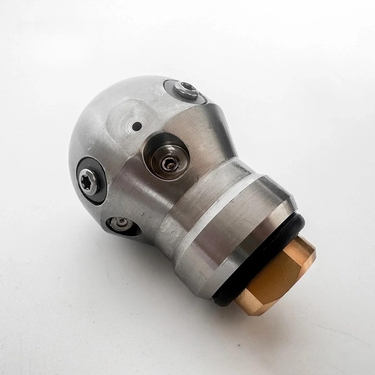 Water Jet Cutter WT-3/8" Rotary Nozzle High Pressure Cleaning High Pressure Washing Sewer Cleaning Dredge Cutter Nozzle 50l/min High Pressure Washing Nozzle Pipe Drain