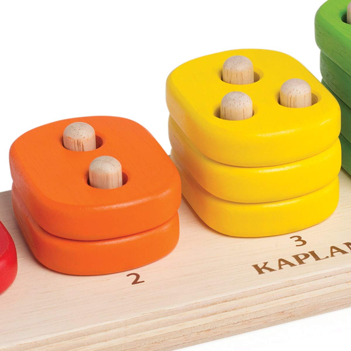 Amazon.com: Kaplan Early Learning Toddler Stacking Number Board