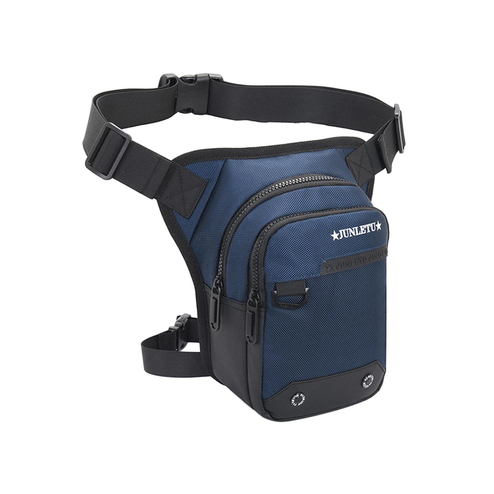 Drop Leg Bag Men Women Fanny Pack Bags for Running Motorcycle Cycling Riding Blue-image-49