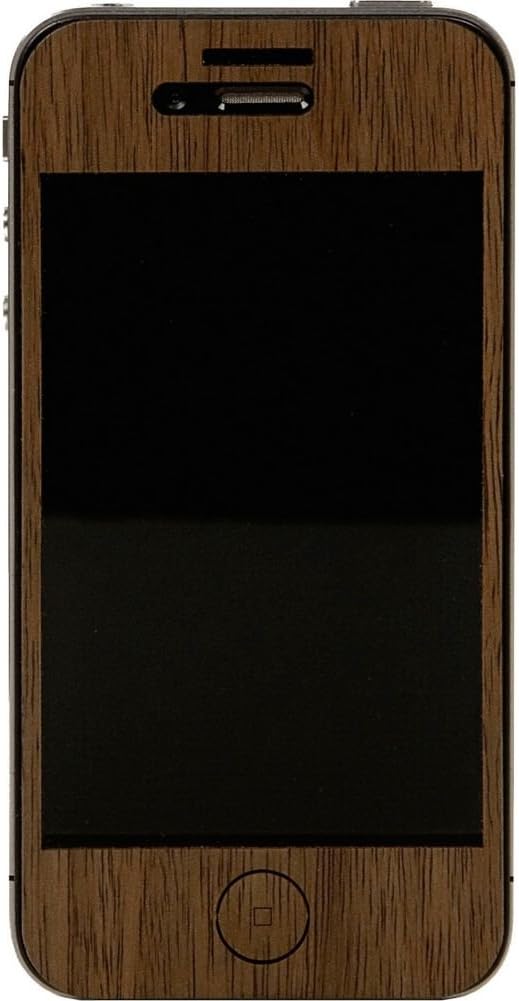 Woodchuck 4018 Real Wood Finish Case for iPhone 4/4S - 1 Pack - Retail Packaging - Mahogany