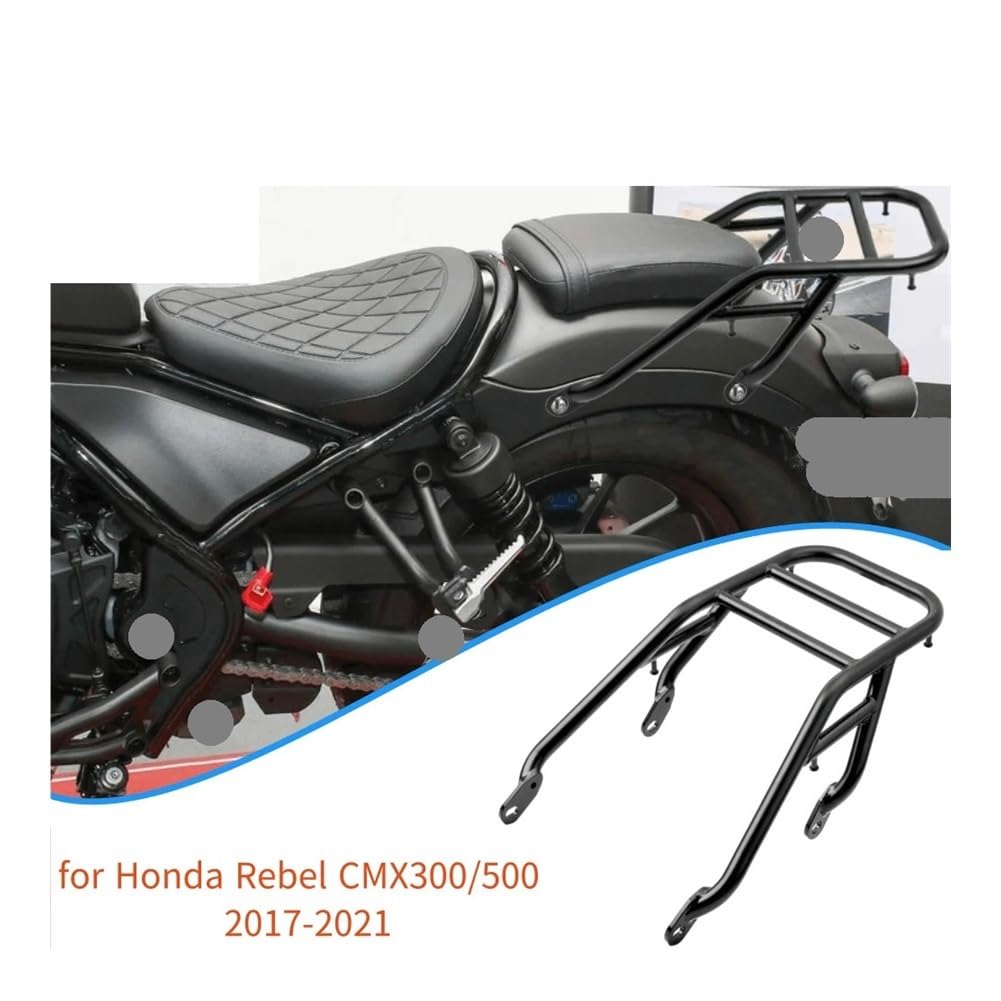 Akcesoria motocyklowe bagażnik na tylne siedzenie motocykla, z uchwytem, części do Rebel CMX500 300 2017-2022 2018 CMX 500 2019 CMX300 Tylny bagażnik