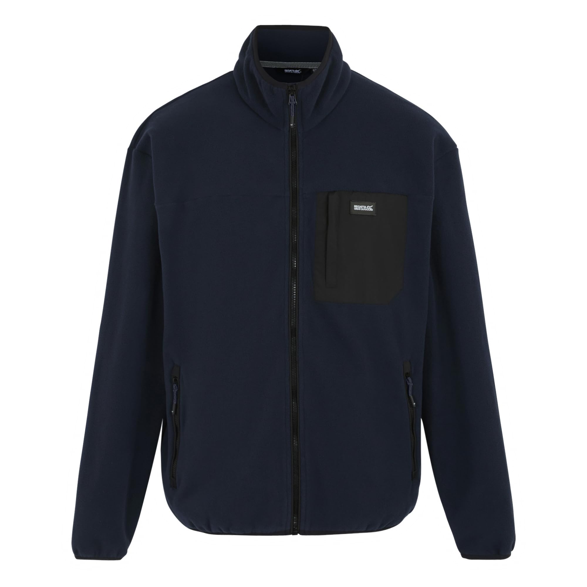Regatta Mens Frankie Full Zip Micro Fleece Plush Stretch Warm Winter Layer Top