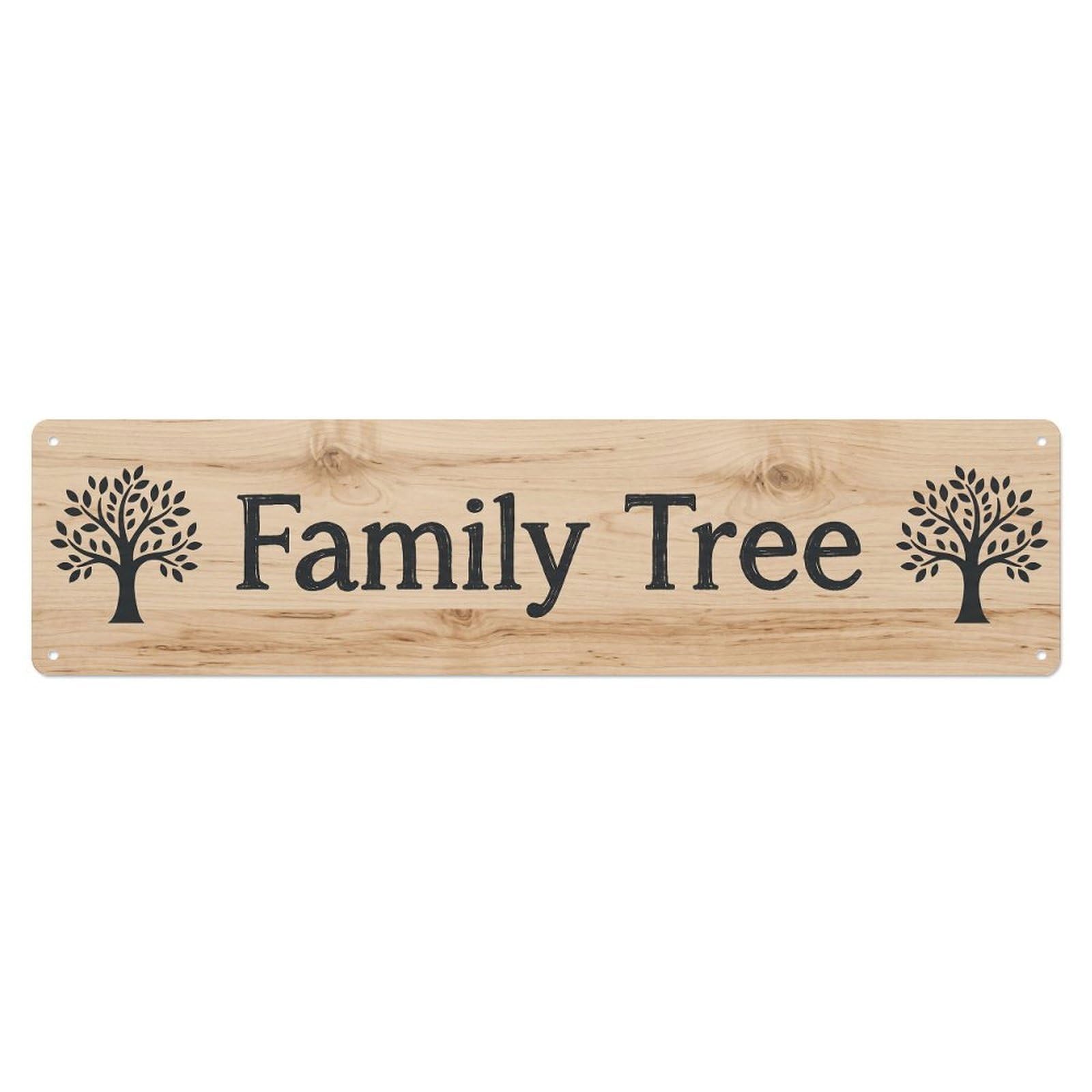 Family Tree Growing Legacy Metal Tin Sign