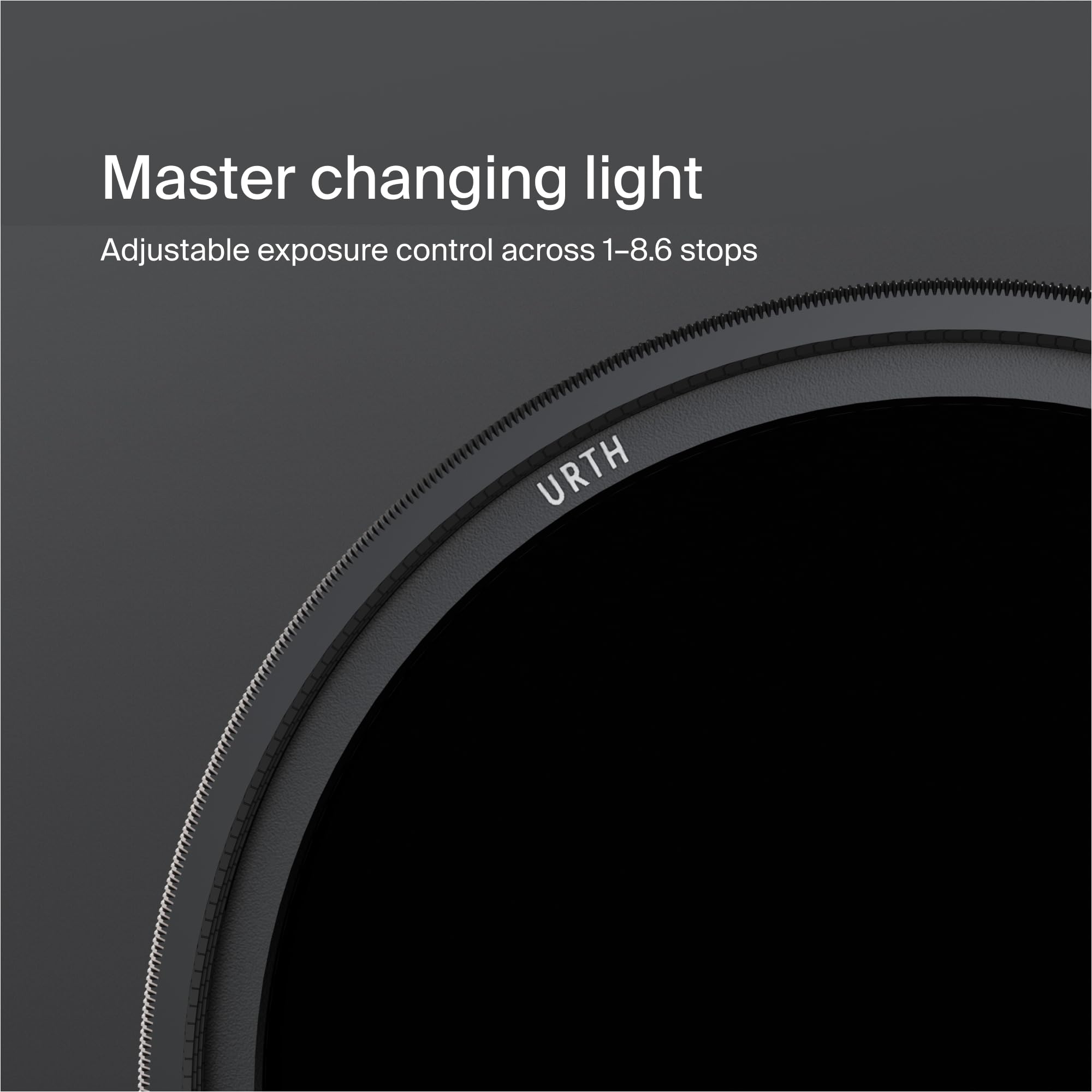 Urth 67 mm Filtro Variable ND2-400 + Ethereal Black Mist ¼ Difusor (Plus) - 20 capas Nano, filtro Para objetivos Con polarización mejorada y efecto difuso cinematográfico