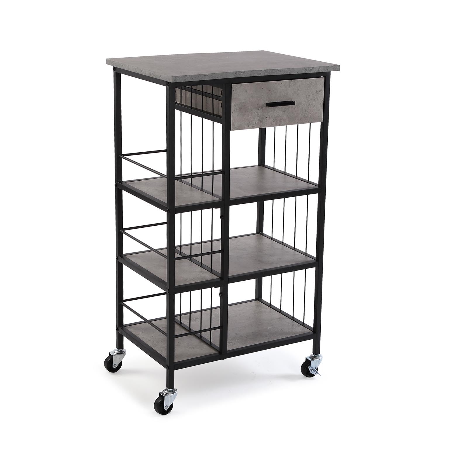 Appendiabiti da terra argento Versatile Style, misure (H x L x L) 170,0