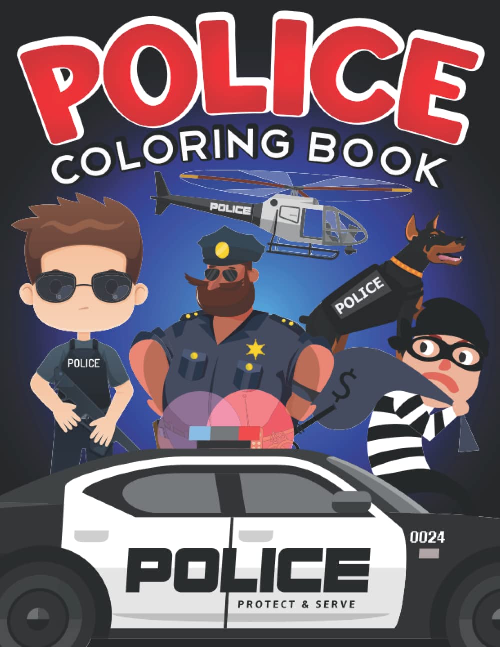 Buy Police Coloring Book Cop Cars Helicopters Police Officers Buy Police Coloring Book Cop Cars Helicopters Police Officers