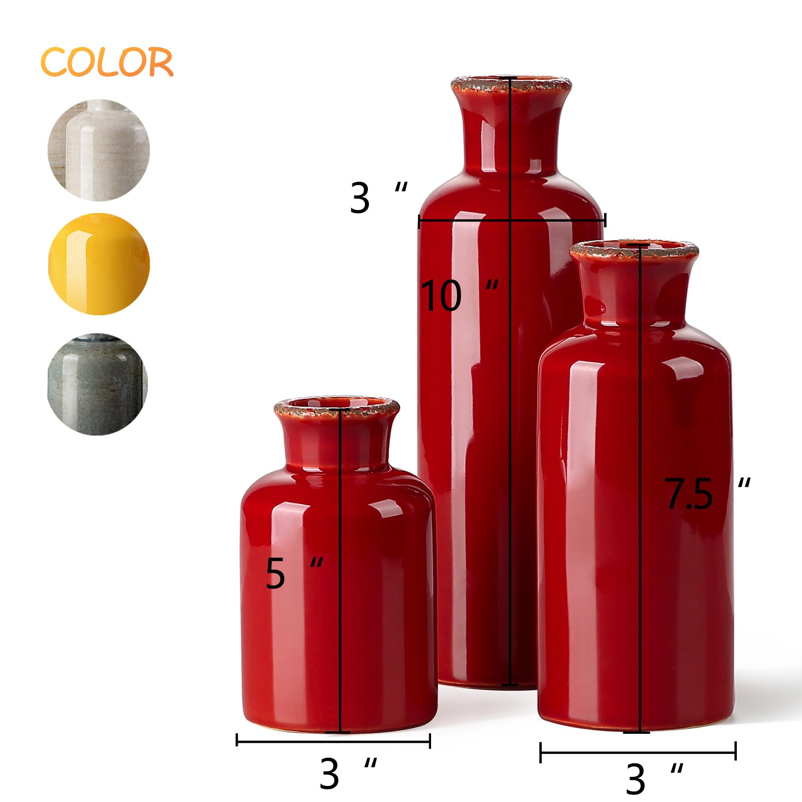 Ensemble de vases en laque de Berlin - XVIIIe siècle - N.113960