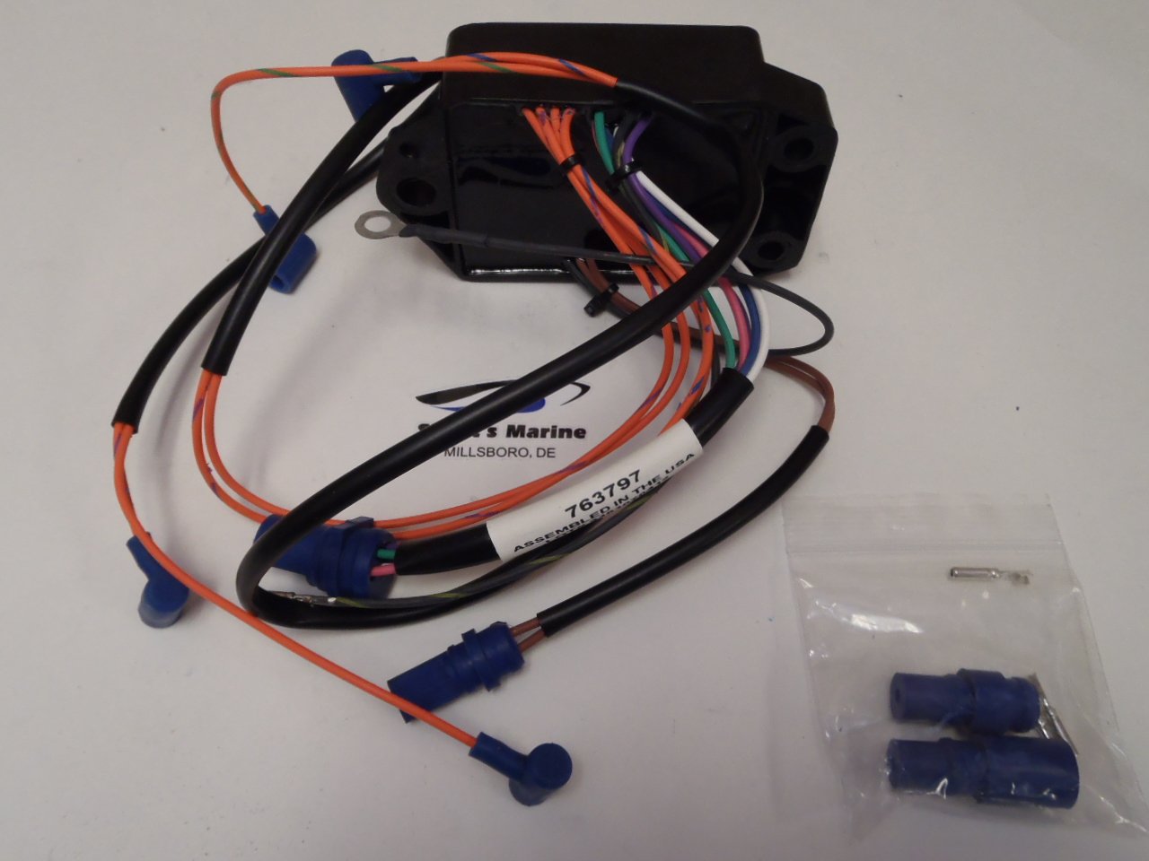 ELM Products Compatible with Yamaha T/T Motor 2 Wire 3 Bolt Mount 40 50 60 70 80 90HP 6H14388002 6260 18-6781