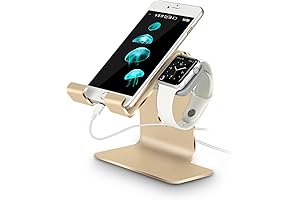 Tranesca Multi-Functional Charging Stand: Perfect for Apple Watches and iPhones