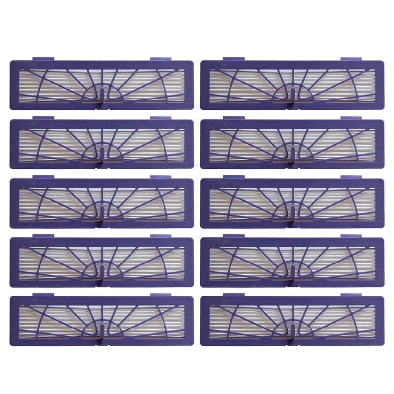 HAUINVC Hepa Filter Compatible with Neato Compatible with Botvac 70E 75 80 85 Series D5 D70 D75 D80 D85 Robotic Vacuum Replacement Parts (4pcs)(10pcs)