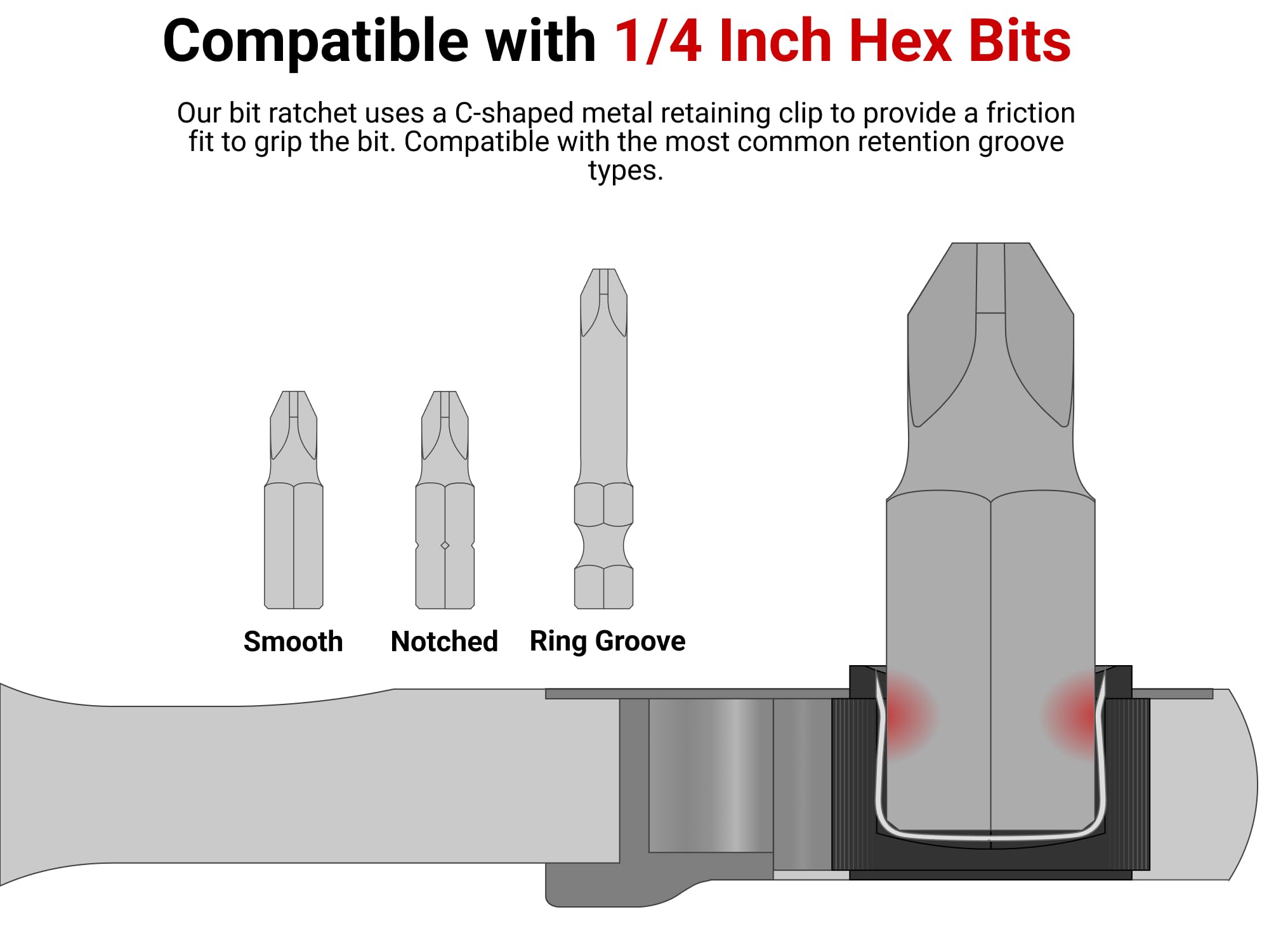 Tekton 1/4" Bit Ratchet - Low Profile Access -3 Tekton 1/4" Bit Ratchet - Low Profile Access -3