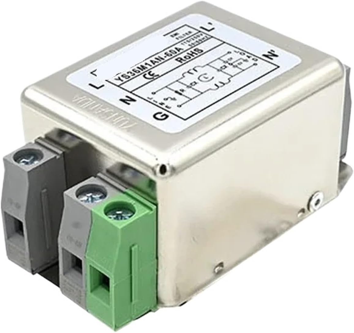 1pc Filter YS36M1AN-60A Single-Phase 220V high-Current high-Performance Terminal Block | 1pc filter YS36M1AN-60A single-phase 220V high-current high-performance terminal block(YS36M1AN-60A)