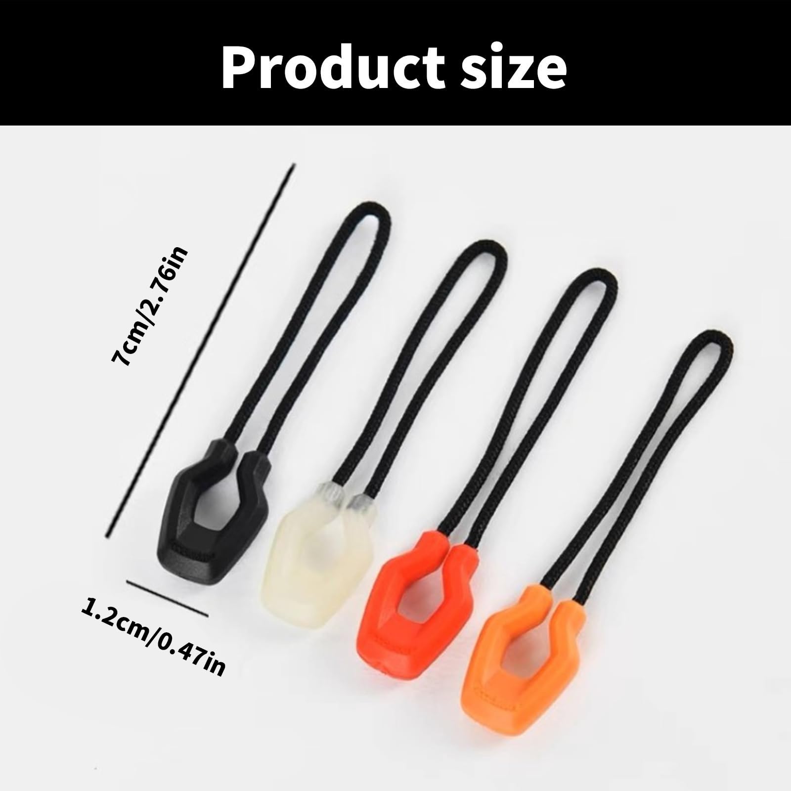 SHRJ 100 Cordoncini Di Nylon Per Cerniera, A Forma Di U, Per Vestiti