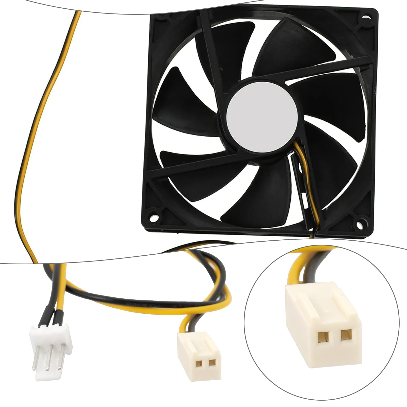 Verlängerungskabel Für 3-polige Lüfter – 30 Cm, Männlich Auf Weiblich, Ideal Für PC, Netzteil & Elektronik
