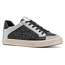 Geox Scarpe da Ginnastica da Donna D BLOMIEE, Nero, 39 EU, Nero, 39 EU