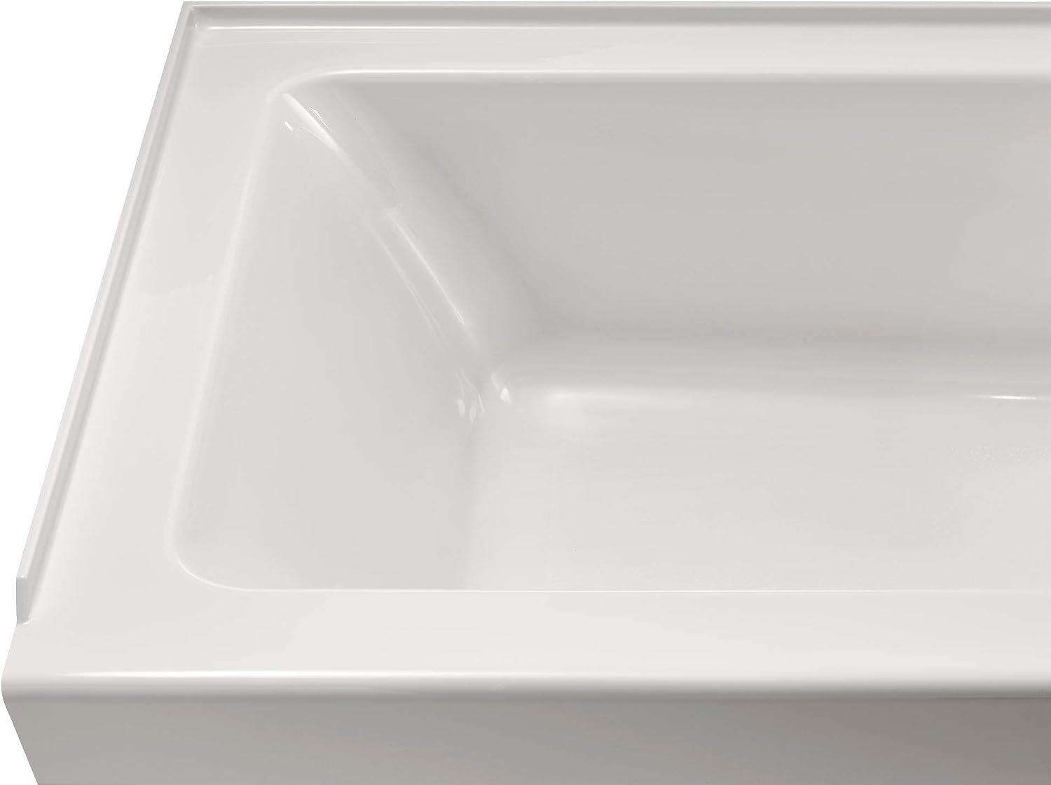 American Standard 2973202.011 Studio Integral Apron Bathtub Left Drain 60 in. x 30 in. in Arctic White