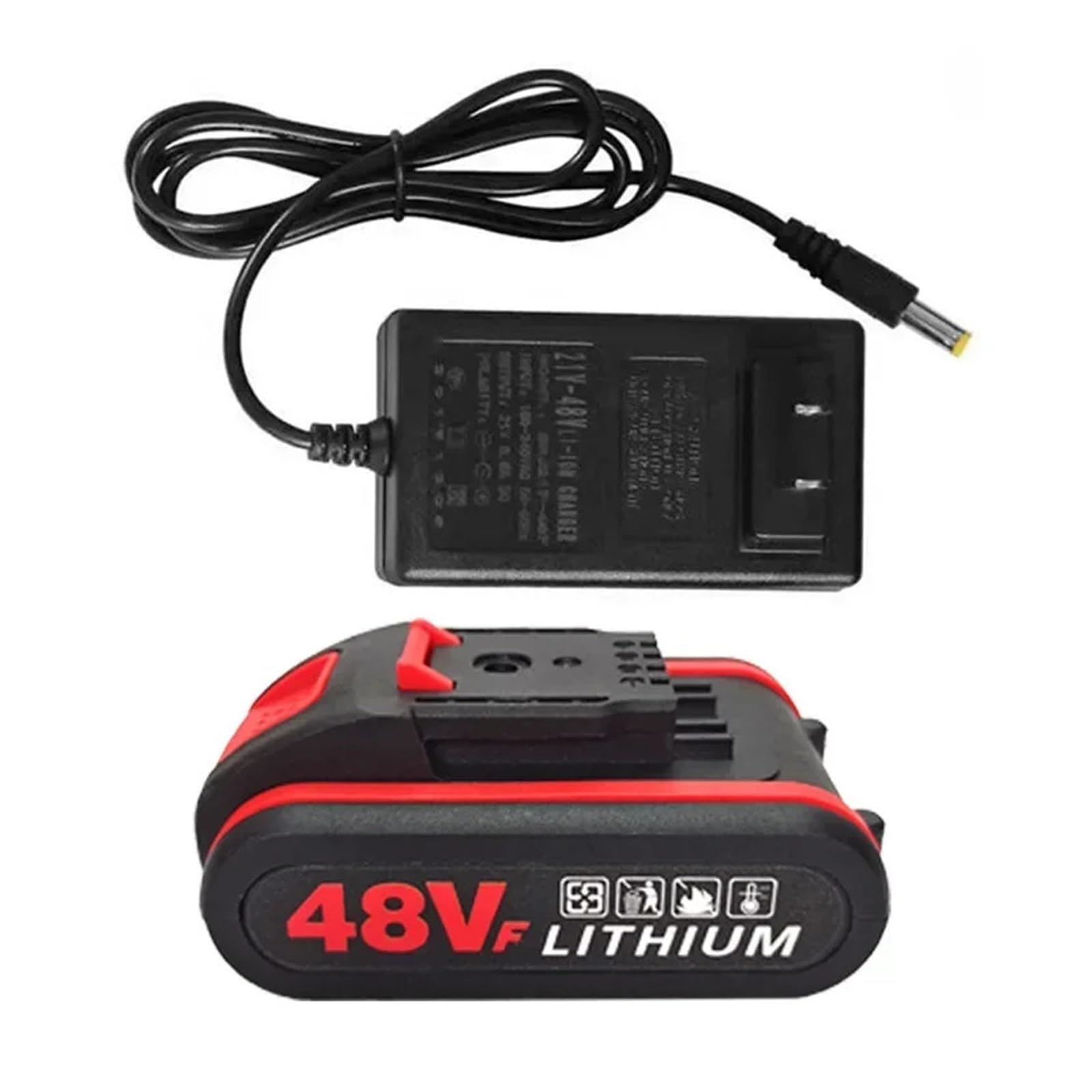 Batería De Iones De Litio Recargable De 48 V, Compatible con WORX,