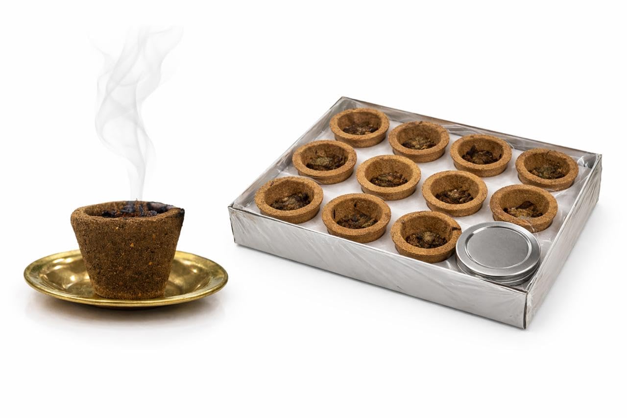 Cow Dung Panchgavya Loban & Havan Cup, 100% Natural & Hand Made (1)-image-13