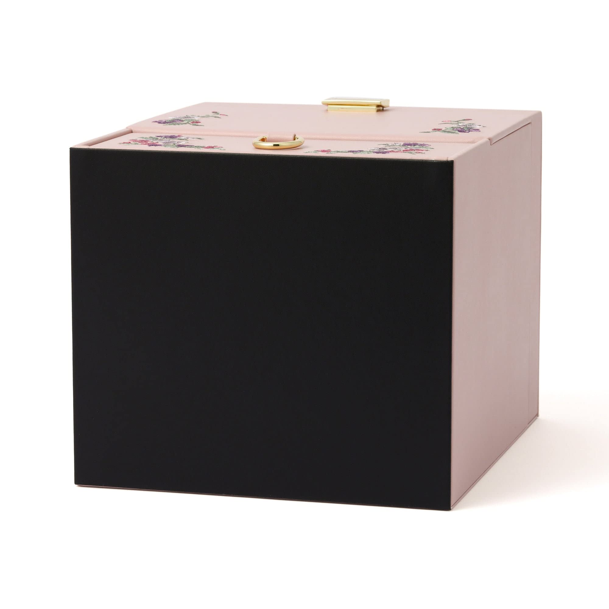 Amazon.co.jp: Francfranc Franfranc Embroidered Flower Cosmetic Box