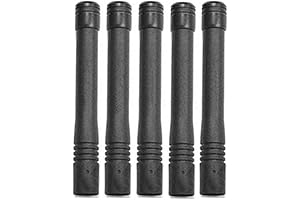 Pack of 5 VHf Stubby Rubber Antenna Compatible with Most Vertex Standard Radios