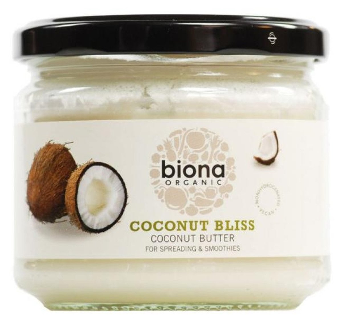 Biona Coconut Bliss Boîte de 6 sachets de noix de coco bio 250 g
