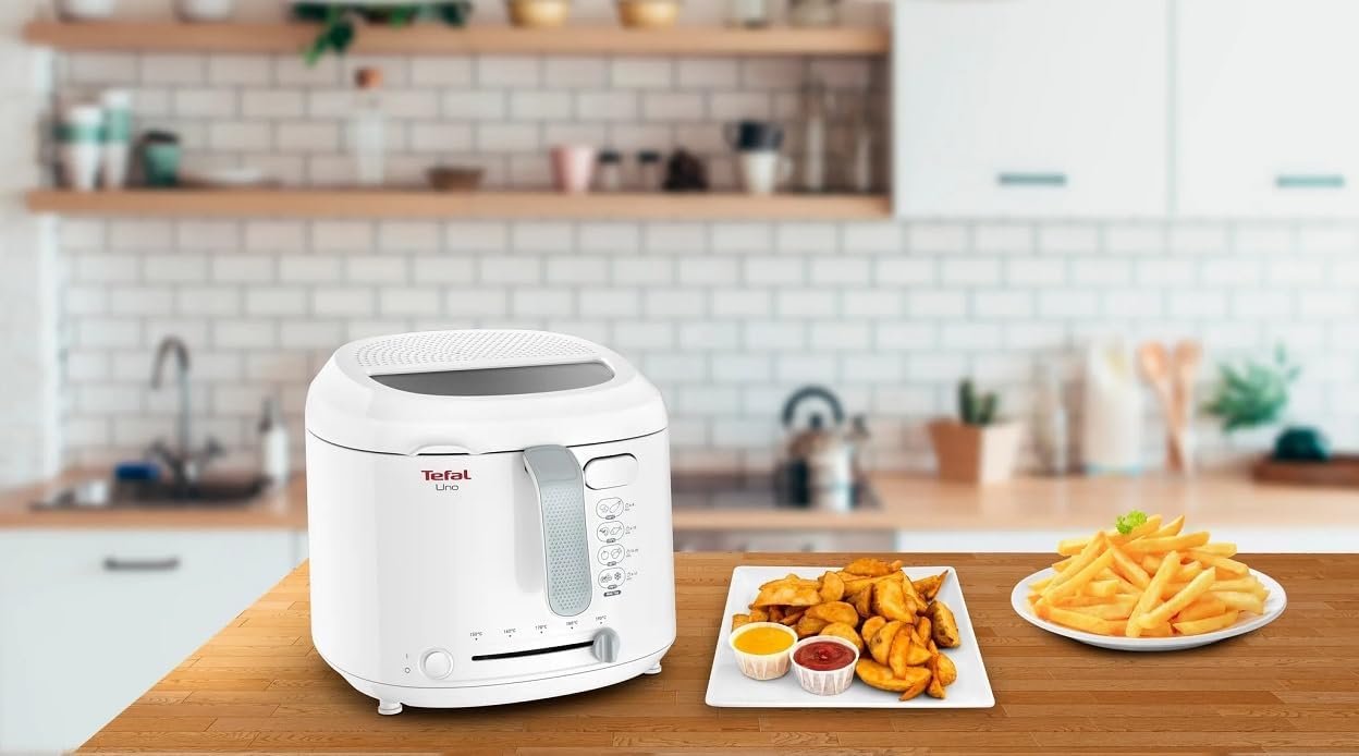Tefal Uno FF2031 fryer Single Deep fryer White
