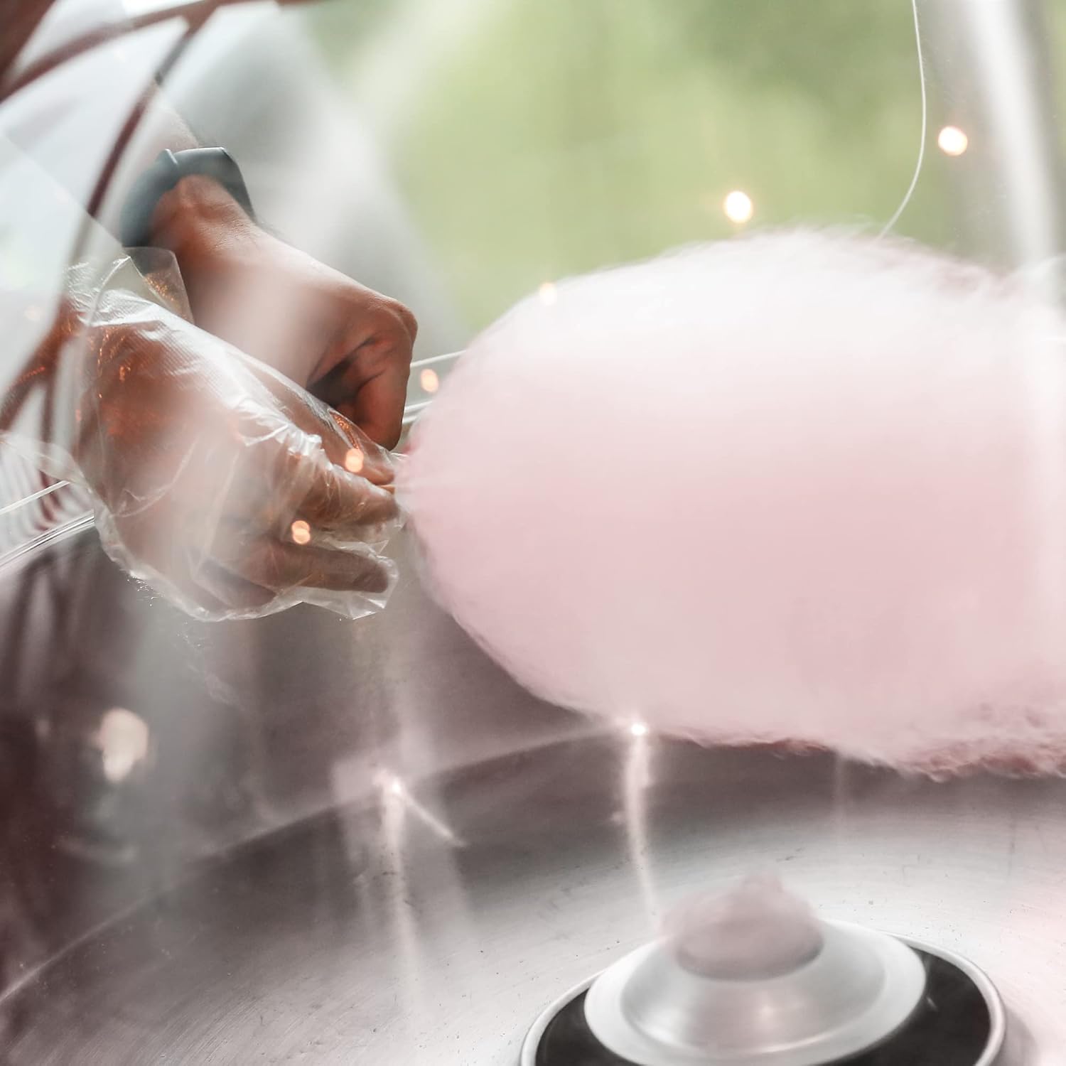 Olde Midway Cotton Candy Machine Bubble Shield, Dome Cover for Candy Floss Maker