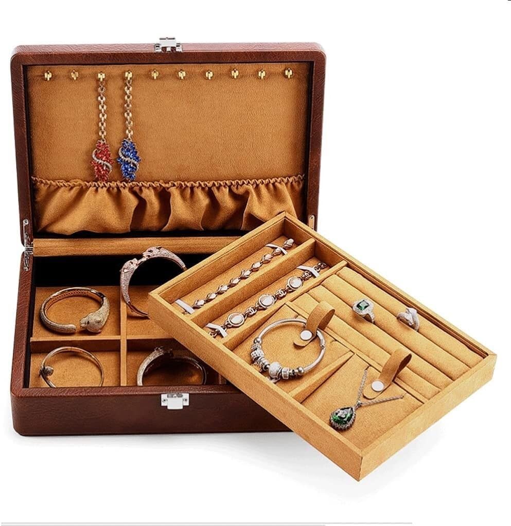 Boîte à bijoux organisateur pour femmes pour ne plus jamais emmêler vos colliers précieux