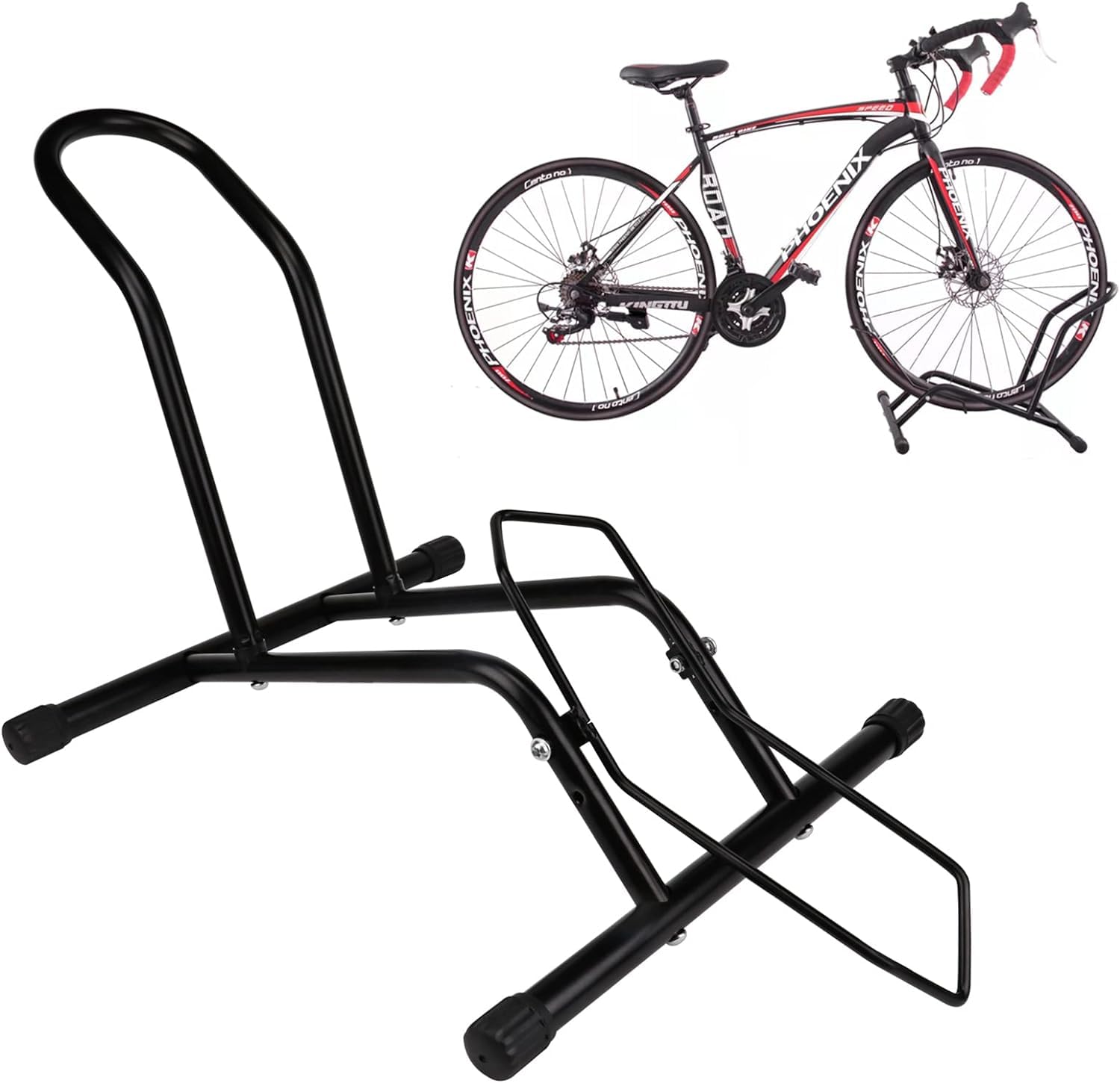 〇 自転車立て 16インチ~29インチ 自転車 スタンド ブラック 〇 自転車立て 16インチ~29インチ 自転車 スタンド ブラック