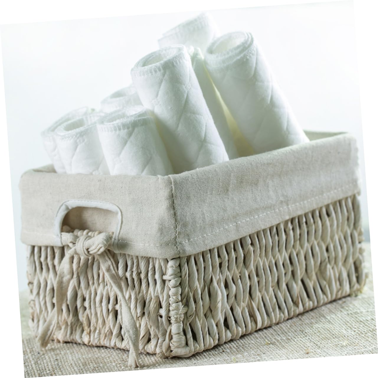 BESTonZON Pure Cotton Newborn Diapers 10 -Layer Reusable Diapers Washable Breathable Leak-Proof