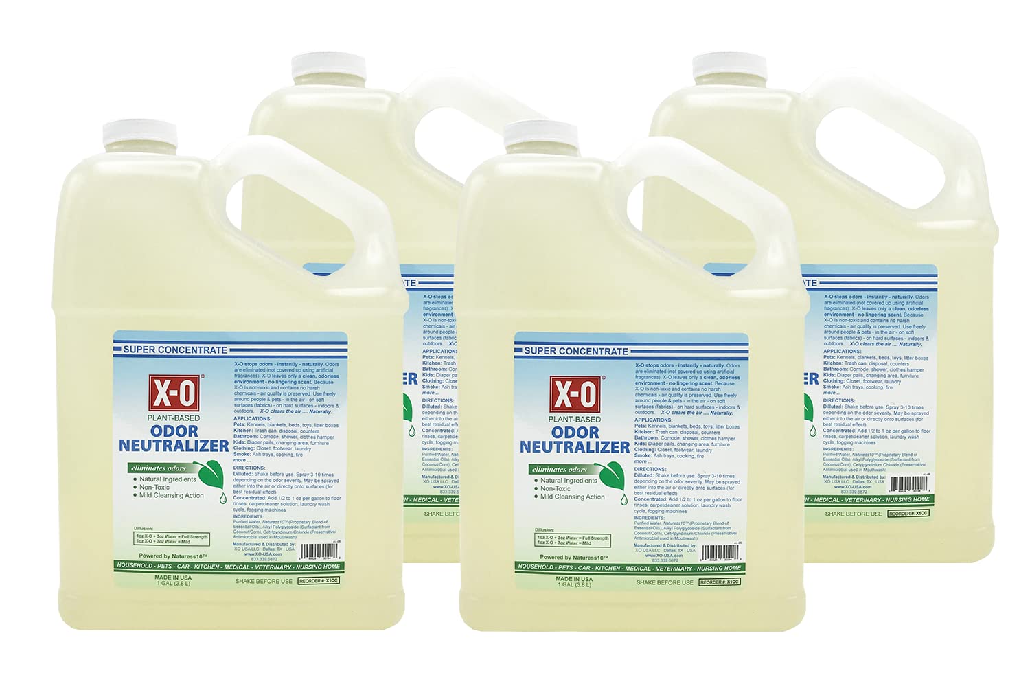 XO Odor Neutralizer Cleaner SUPER CONCENTRATE Natural