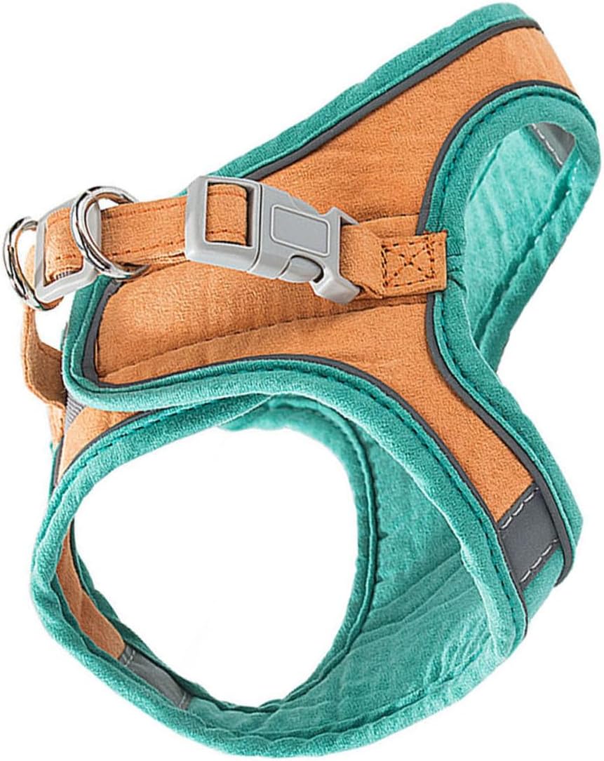 Beavorty 2sets Cat Harness Portable Walking Leash Kitten Vest Strap Comfort Long Traction Rope