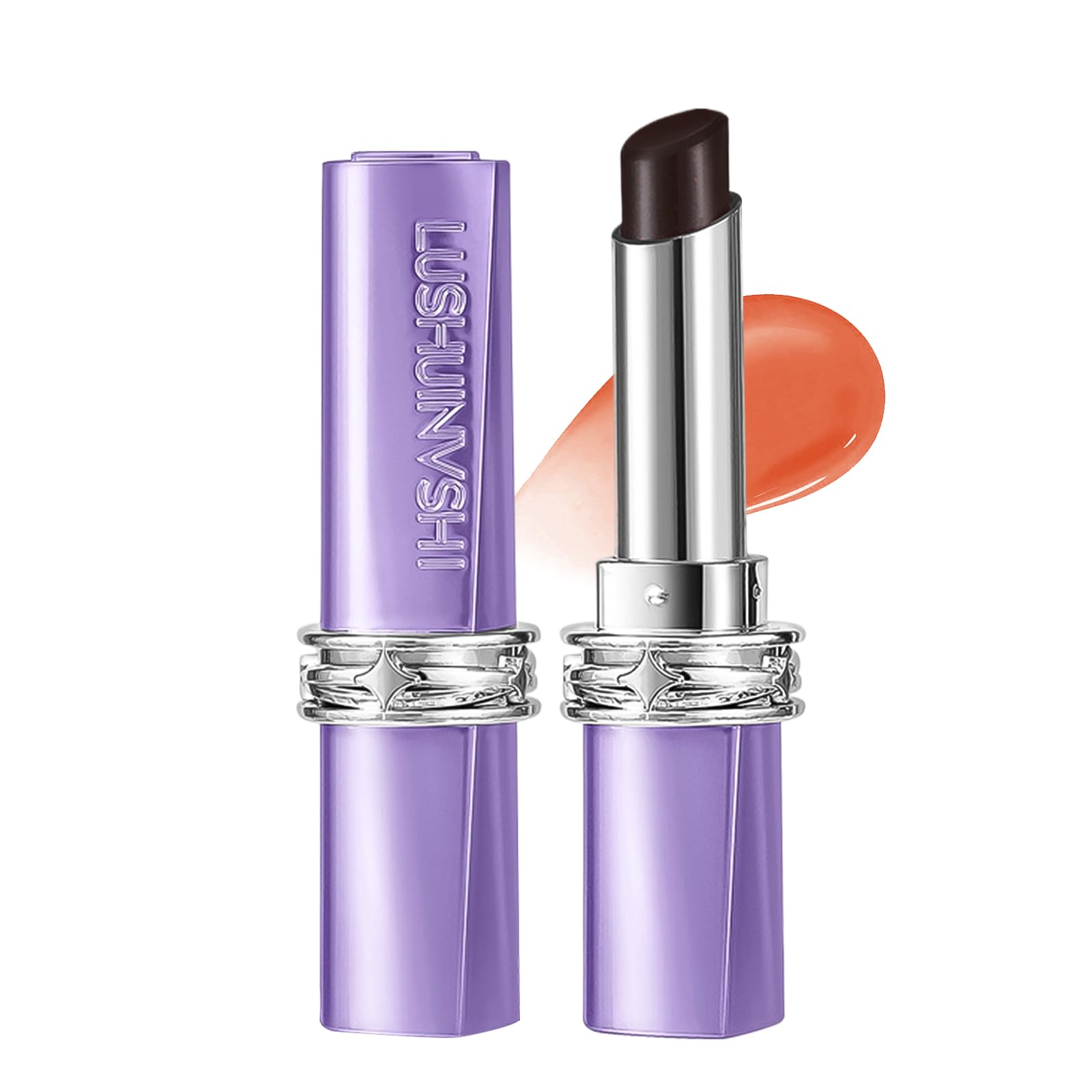 High Color Matte Lip Gloss, Long Lasting, Won't Fall Off, Moisturizing Lip, No Cups, Lip Tint, Improves Blood Tone, Natural Color, Lip Care (04 Dan Orange) : Beauty