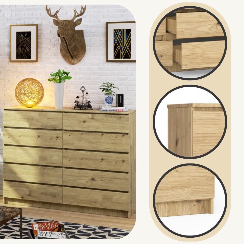 Happy Garden Lou Estilo Nórdico Armario Infantil LOU Happy Garden - Estilo  Nórdico, Madera De Pino, Con Cajón Y Perchero - Blanco/Natural, 100x40x100  Cm Mueble Habitación Niños, image size:1000x1000