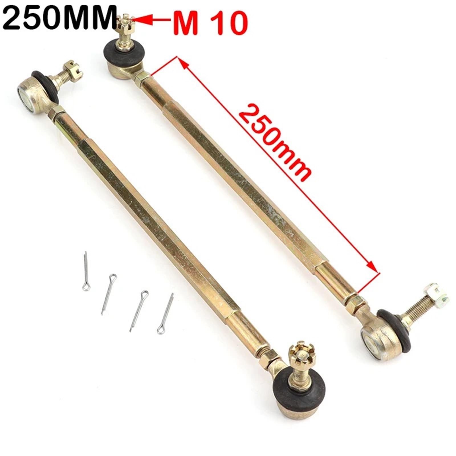 Ściągacz przegubu kulowego Pasuje do modyfikacji gokartów 4-kołowych. 1 para M10 200 MM-270 MM M10 jest odpowiednia(210mm)