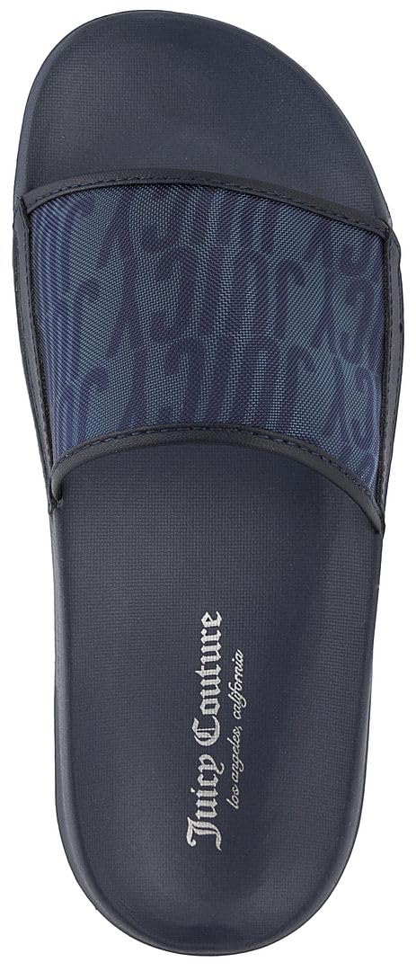 Juicy Couture Slide Sandals, Beach Flats for Women, Summer Shoes