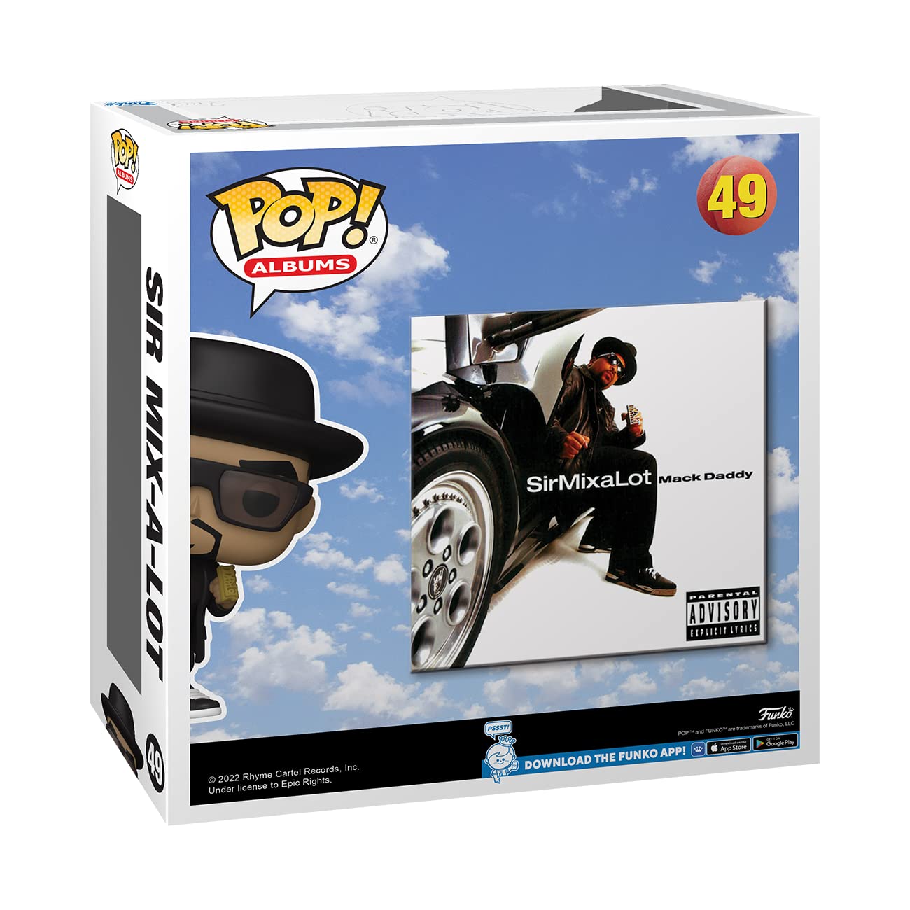 Funko Pop! Albums: Sir Mix-a-Lot, Mack Daddy, Music, Collectable Vinyl Figure, Gift Idea, Official Merchandise - Image 3