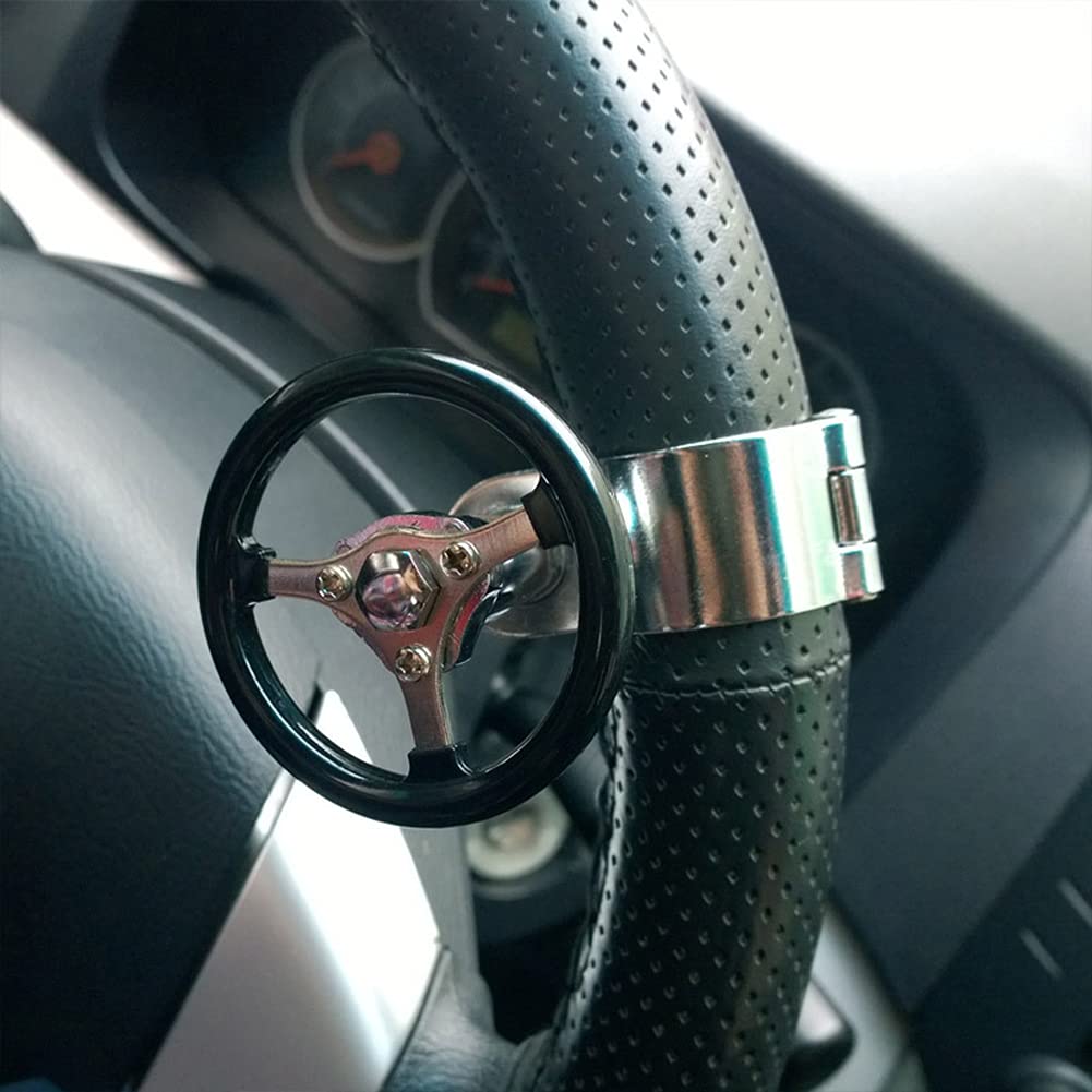 Steering Wheel Spinner Knob - 8cm Control Ball For Easier Turning & Parking Assistance