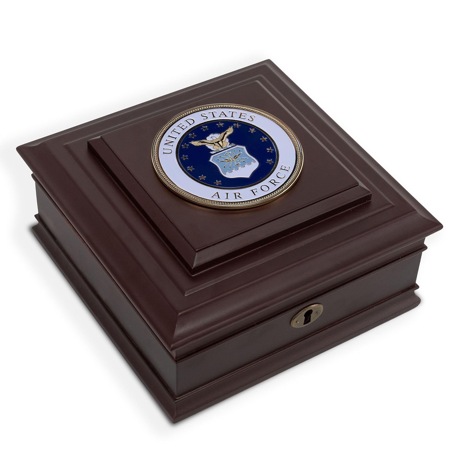 Allied Frame US Air Force Medallion Desktop Box