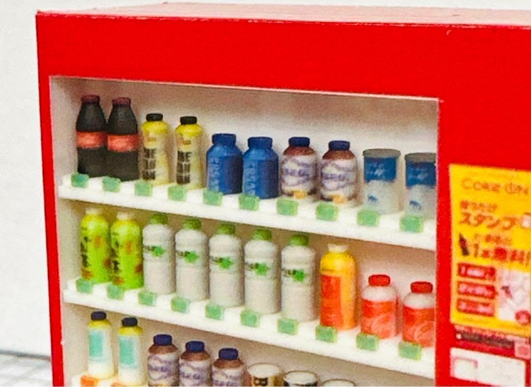 Amazon | 1 24 自販機 ミニチュア 立体タイプ フィギュアに 1 64より大