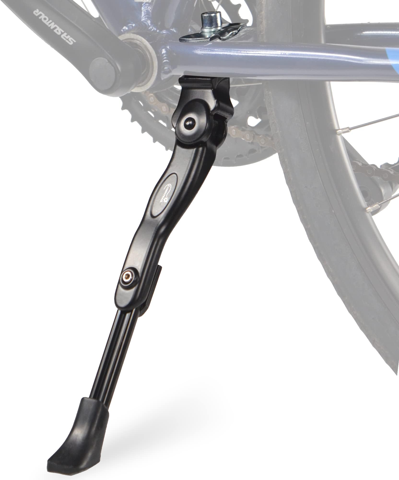 LumintrailAdjustable Height Bike Kickstand for Adult Bikes โ Bicycle Kick Stands Fits Most 24, 26, 27.5, 29 inch or 700c - Great for Mountain Bike