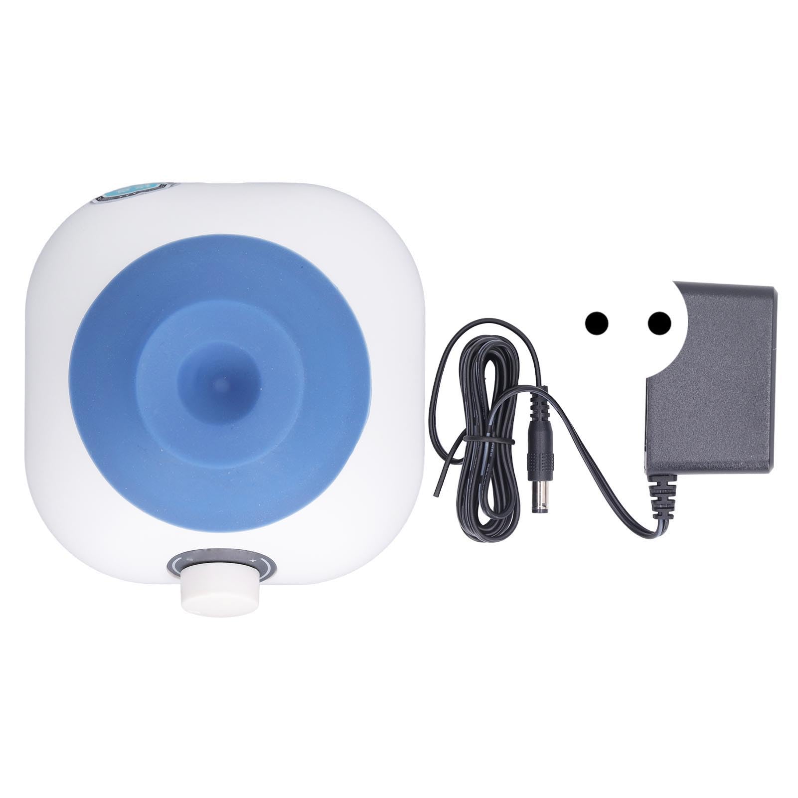 Cryfokt Mini Mezclador, Agitador de Pintura de Laboratorio Ajustable de 0 a 3000 RPM con Control de Velocidad de una Sola Perilla y Motor sin Escobillas, para Mezclar Muestras de Tubos (Enchufe de
