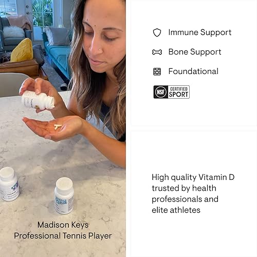 Miniatura 7 de THORNE - Trío de bienestar esencial - Soporte de metilación + citrato de magnesio + vitamina D-5000-60 porciones