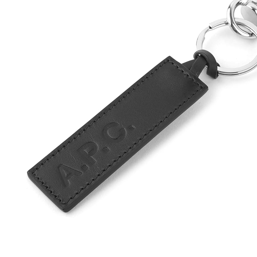 【新品未使用】A.P.C. テープメジャー 定価2万 黒 ロゴ キーホルダー 新品未使用】A.P.C. テープメジャー 定価2万 黒 ロゴ キーホルダー