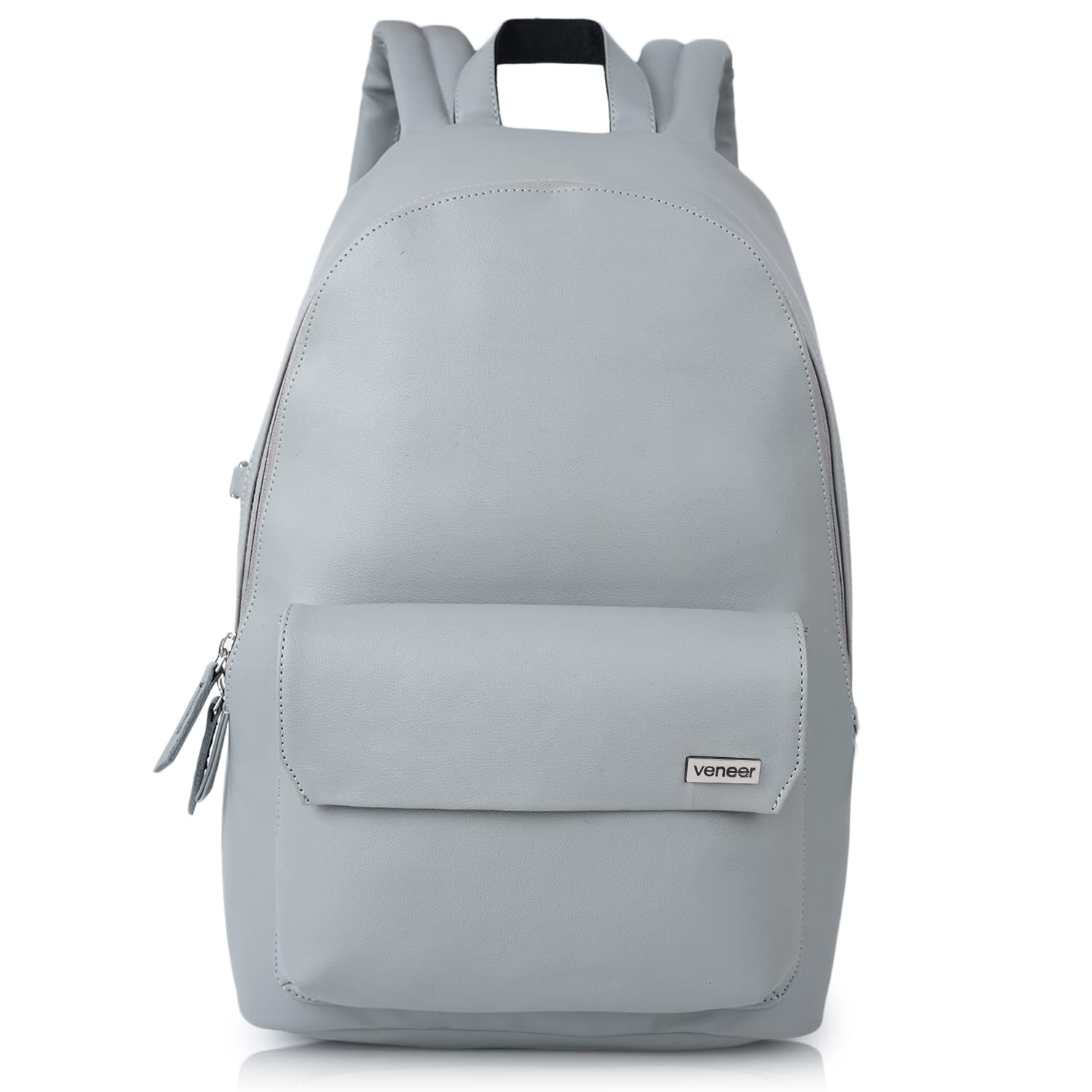 Veneer Vegan Genuine Leather Backpack 15.6 Inch Laptop Backpack Business Travel Laptop Backpack for Mens and Womens (Grey) (B0BWZMN94W) Amazon Price History, Amazon Price Tracker