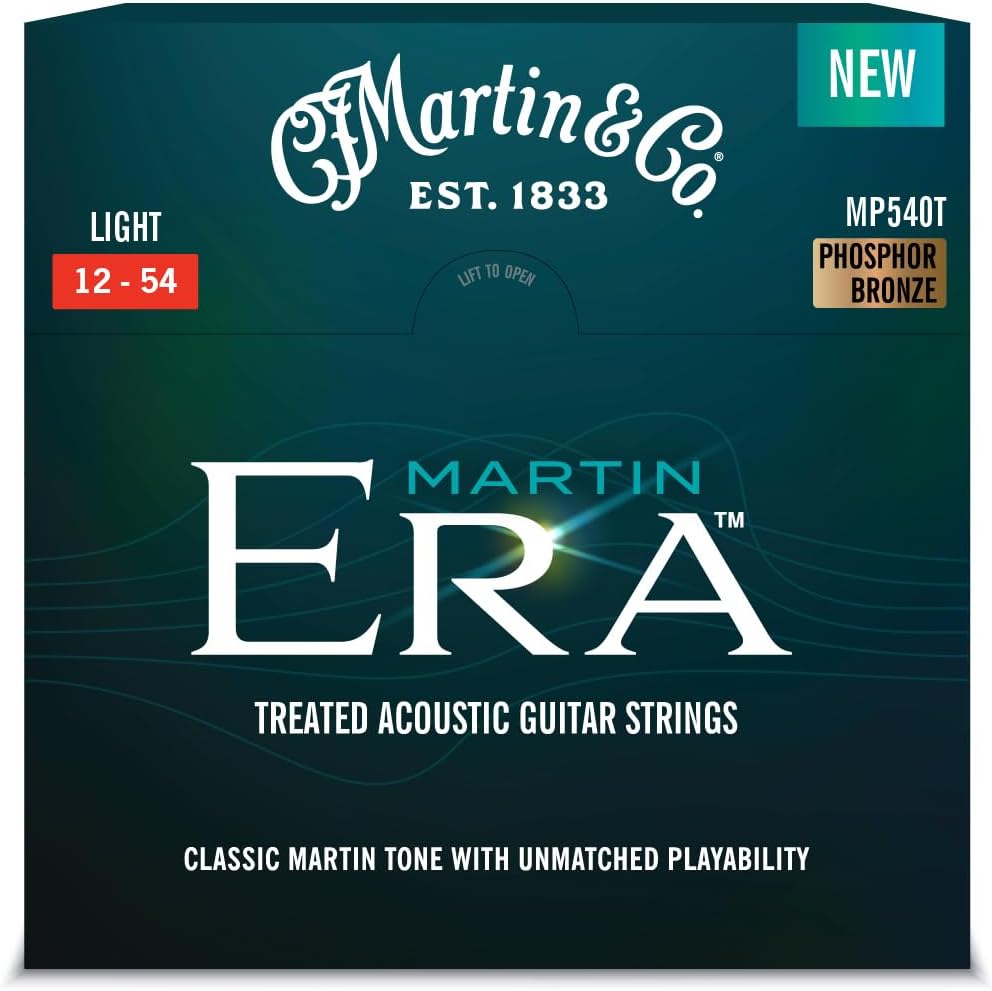 Martin MP540T Era Acoustic Guitar Strings, Light